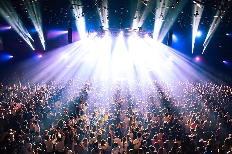 "Gather concert crowd